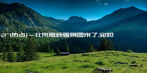 (11-27热点)-北京最新雪景图来了，宛如披上了一层银装
