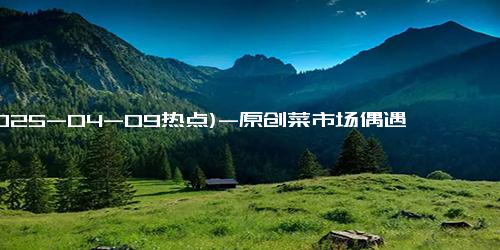 (2025-04-09热点)-原创菜市场偶遇洪金宝独自坐电动轮椅买猪肉75岁头发花白肚子瘦一大圈