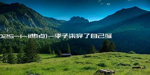 (2025-1-11热点)-李子柒穿了自己缝的螺钿披风，网红界的一股清流