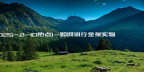(2025-2-10热点)-如何进行金条实物的交易操作？这种交易方式有哪些风险因素？