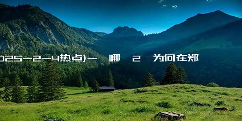 (2025-2-4热点)-《哪吒2》为何在郑州引发千人场热潮？背后的故事你不知道！