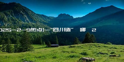 (2025-2-9热点)-“四川造”《哪吒2》登顶！你参与这几十亿的大项目了吗？