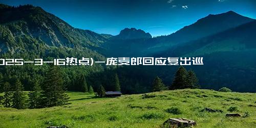 (2025-3-16热点)-庞麦郎回应复出巡演仅9名观众，背后原因让人意外！