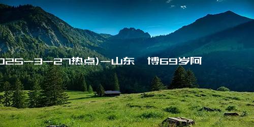(2025-3-27热点)-山东淄博69岁阿姨卖房去旅行，五次自驾游去西藏：四次自驾游新疆