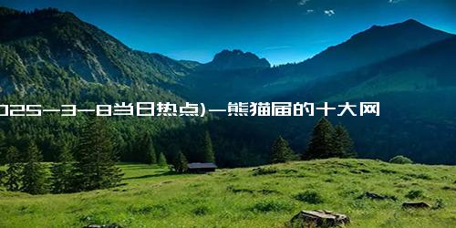 (2025-3-8当日热点)-熊猫届的十大网红明星_网红熊猫排名前十_火出圈的大熊猫盘点