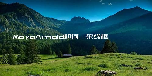MayaArnold如何渲染线框