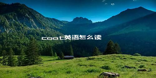 coat英语怎么读