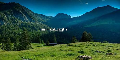 enough
