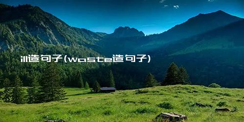ill造句子(waste造句子)
