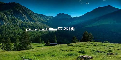 paradise怎么读