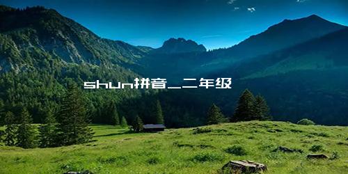 shun拼音_二年级
