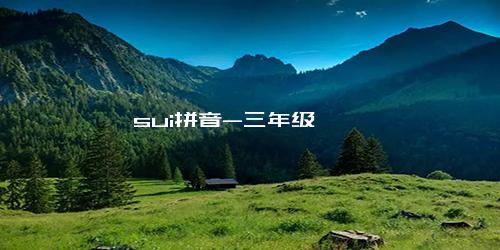 sui拼音-三年级