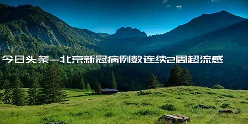 今日头条-北京新冠病例数连续2周超流感