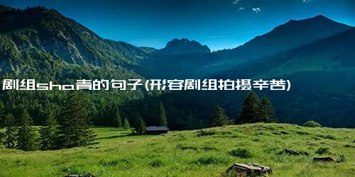 剧组sha青的句子(形容剧组拍摄辛苦)