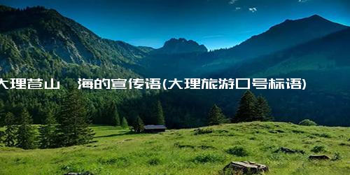 大理苍山洱海的宣传语(大理旅游口号标语)