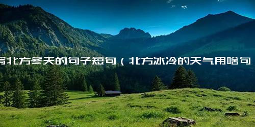 描写北方冬天的句子短句（北方冰冷的天气用啥句子形容）-免费下载(word版可打印)