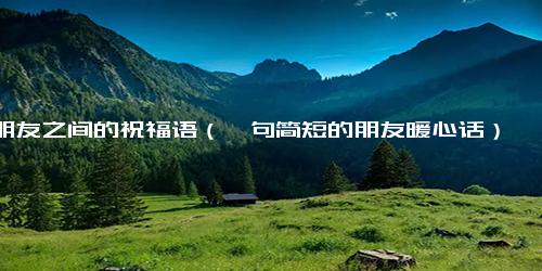 朋友之间的祝福语（一句简短的朋友暖心话）