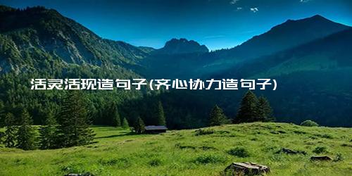 活灵活现造句子(齐心协力造句子)