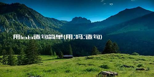 用lab造句简单(用;吗;造句)