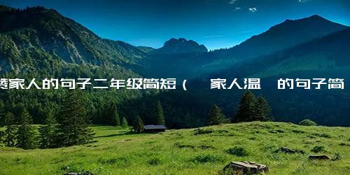 称赞家人的句子二年级简短（一家人温馨的句子简短）