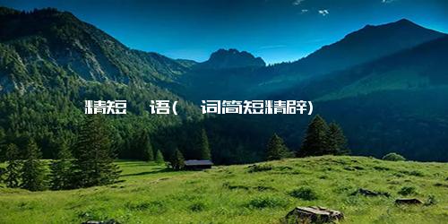 精短禅语(禅词简短精辟)