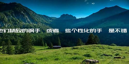 给他们精致的钢手镯或者一些个性化的手镯是不错的选择