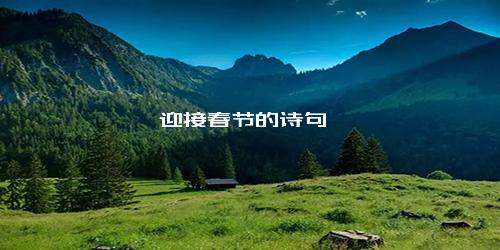 迎接春节的诗句