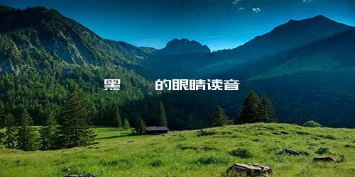 黑黝黝的眼睛读音