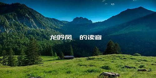 龙吟凤哕的读音