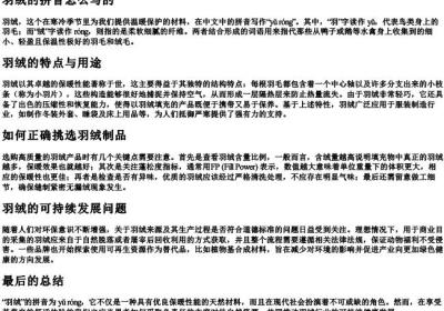 羽绒的拼音怎么写的