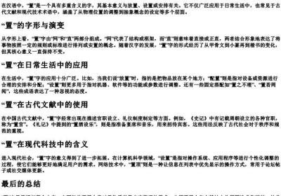 置的详细解释.docx免费下载(word版可打印)
