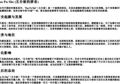 左仆射的拼音.docx免费下载(word版可打印)
