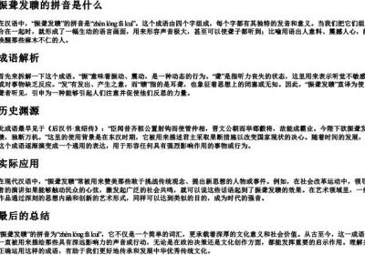振聋发聩的拼音是什么.docx免费下载(word版可打印)