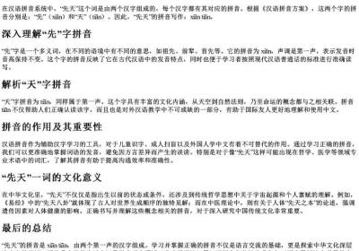 先天的拼音怎么写的.docx免费下载(word版可打印)