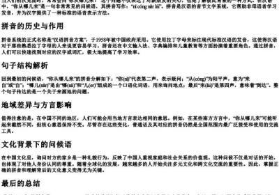 你从哪儿来的拼音怎么写.docx免费下载(word版可打印)