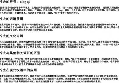 拧去的拼音.docx免费下载(word版可打印)