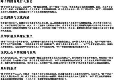 眸子的拼音是什么意思.docx免费下载(word版可打印)