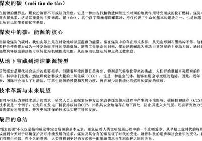 煤炭的碳的拼音.docx免费下载(word版可打印)