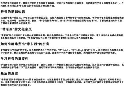 带东西的拼音.docx免费下载(word版可打印)