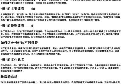 驶的多音字的拼音.docx免费下载(word版可打印)