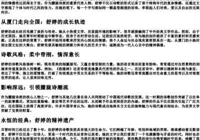 舒婷的拼音.docx免费下载(word版可打印)