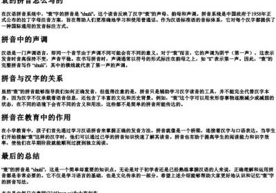 衰的拼音怎么写的.docx免费下载(word版可打印)