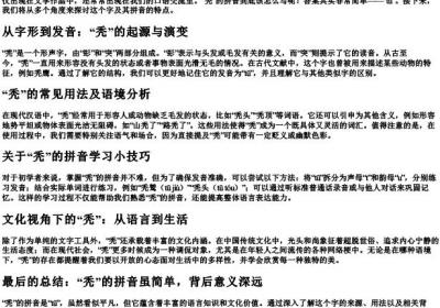 秃的拼音怎么写.docx免费下载(word版可打印)