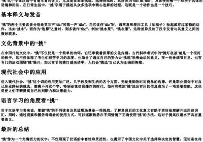 挑东西的挑的拼音.docx免费下载(word版可打印)