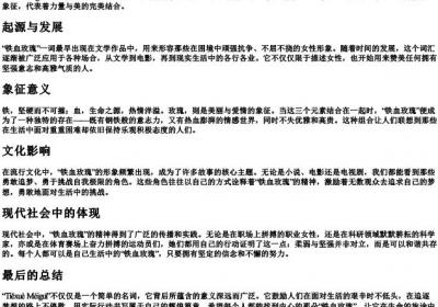铁血玫瑰的拼音.docx免费下载(word版可打印)