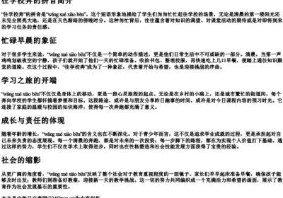 往学校奔的拼音.docx免费下载(word版可打印)