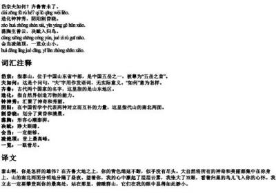 望岳的拼音及注释译文.docx免费下载(word版可打印)