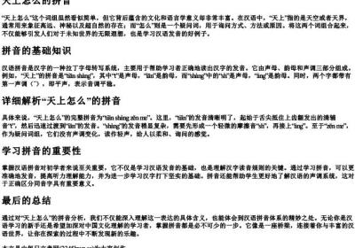 天上怎么的拼音.docx免费下载(word版可打印)