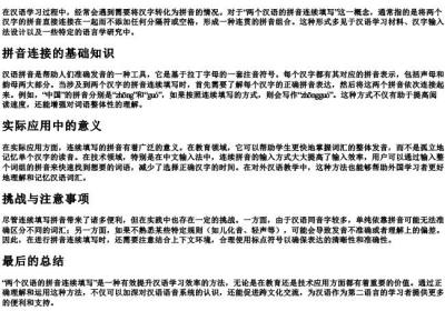两个汉语的拼音连续填写是什么意思.docx免费下载(word版可打印)