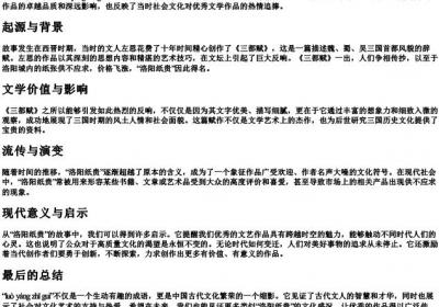 洛阳纸贵的拼音版.docx免费下载(word版可打印)